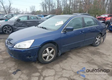 2004 Honda Accord 2.4 Ex из США, поврежденный, VIN 1HGCM56604A105925